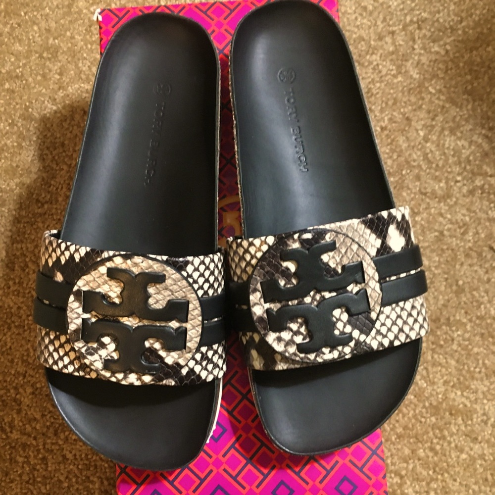 NIB Tory Burch Anatomic Roccia Slide 6.5